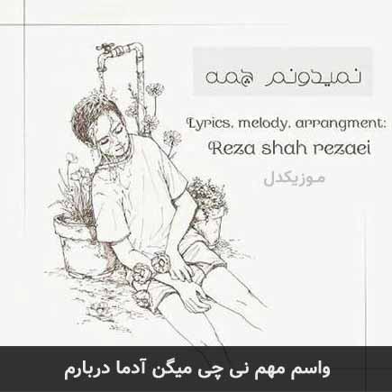 دانلود اهنگ واسم مهم نی چی میگن آدما دربارم رضا شاه رضایی