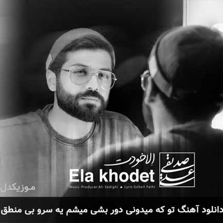 دانلود اهنگ تو که میدونی دور بشی میشم یه سرو بی منطق علی صدیقی