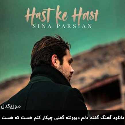 دانلود اهنگ گفتم دلم دیوونته گفتی چیکار کنم هست که هست سینا پارسیان