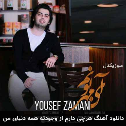 دانلود اهنگ هرچی دارم از وجودته همه دنیای من یوسف زمانی