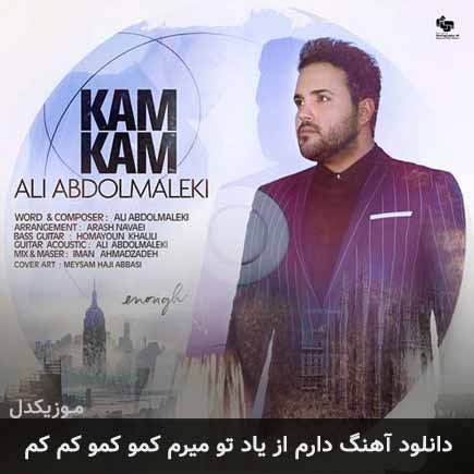 دانلود اهنگ دارم از یاد تو میرم کمو کمو کم کم علی عبدالمالکی