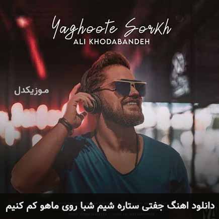 دانلود اهنگ جفتی ستاره شیم شبا روی ماهو کم کنیم علی خدابنده