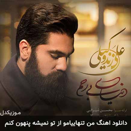 دانلود اهنگ من تنهاییامو از تو نمیشه پنهون کنم علی زند وکیلی