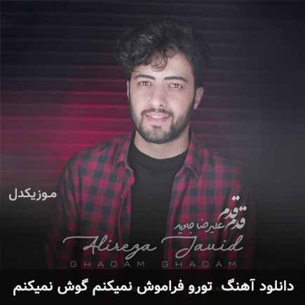 دانلود اهنگ تورو فراموش نمیکنم گوش نمیکنم علیرضا جاوید