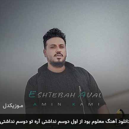 دانلود اهنگ معلوم بود از اول دوسم نداشتی آره تو دوسم نداشتی امین کامی