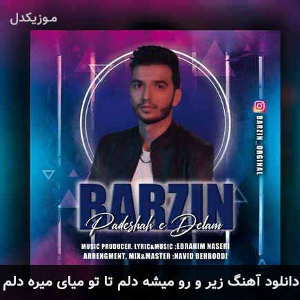 دانلود اهنگ زیر و رو میشه دلم تا تو میای میره دلم برزین