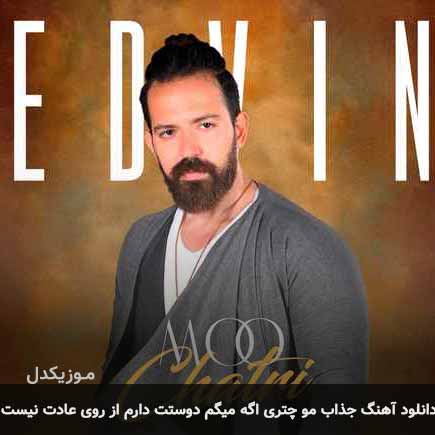 دانلود اهنگ جذاب مو چتری اگه میگم دوستت دارم از روی عادت نیست ادوین