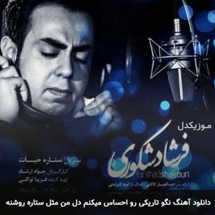 دانلود اهنگ نگو تاریکی رو احساس میکنم دل من مثل ستاره روشنه فرشاد شکوری