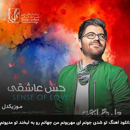 دانلود اهنگ تو شدی جونم ای مهربونم من جهانم رو به لبخند تو مدیونم حامد همایون