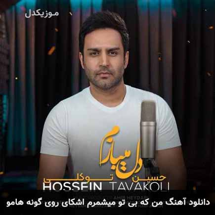 دانلود اهنگ من که بی تو میشمرم اشکای روی گونه هامو حسین توکلی