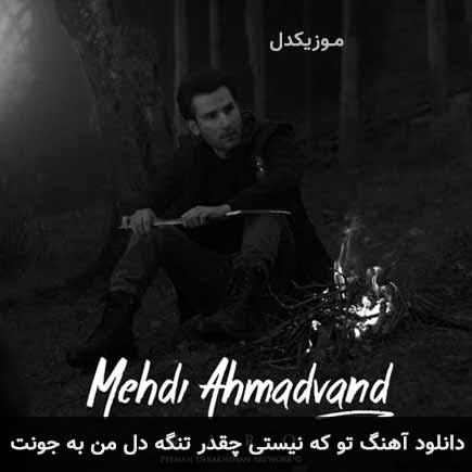 دانلود اهنگ تو که نیستی چقدر تنگه دل من به جونت مهدی احمدوند