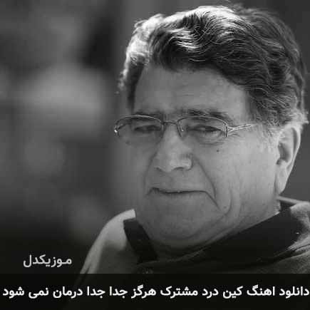 دانلود اهنگ کین درد مشترک هرگز جدا جدا درمان نمیشود محمدرضا شجریان