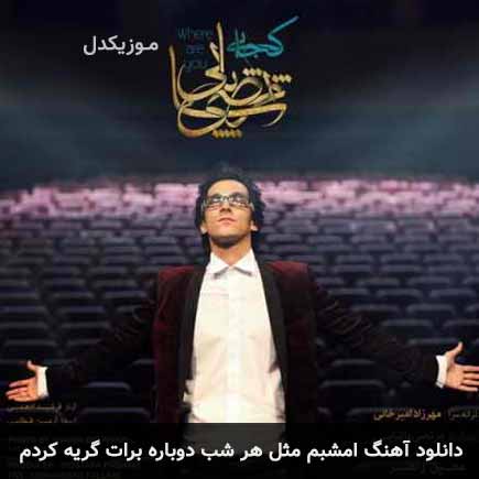 دانلود اهنگ امشبم مثل هر شب دوباره برات گریه کردم مرتضی پاشایی