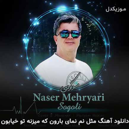 دانلود اهنگ مثل نم نمای بارون که میزنه تو خیابون ناصر مهریاری