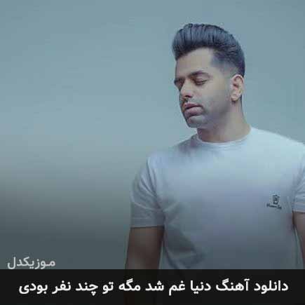 دانلود اهنگ دنیا غم شد مگه تو چند نفر بودی رضا بهرام