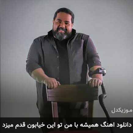 دانلود اهنگ همیشه با من تو این خیابون قدم میزد حیف رضا صادقی