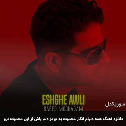 دانلود اهنگ همه دنیام انگار محدوده به تو تو دلم باش از این محدوده نرو سعید مقدم