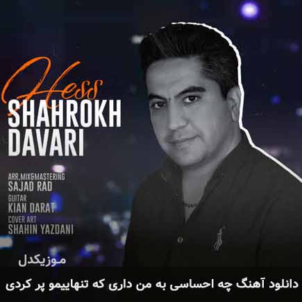 دانلود اهنگ چه احساسی به من داری که تنهاییمو پر کردی شاهرخ داوری
