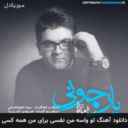 دانلود اهنگ تو واسه من نفسی برای من همه کسی سینا شعبانخانی