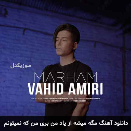 دانلود اهنگ مگه میشه از یاد من بری من که نمیتونم وحید امیری