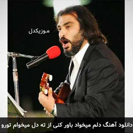 دانلود اهنگ دلم میخواد باور کنی از ته دل میخوام تورو ناصر عبداللهی