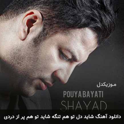 دانلود اهنگ شاید دل تو هم تنگه شاید تو هم پر از دردی پویا بیاتی