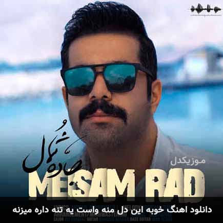 دانلود اهنگ خوبه این دل منه واست یه تنه داره میزنه میثم راد