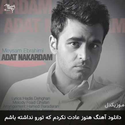 دانلود اهنگ هنوز عادت نکردم که تورو نداشته باشم میثم ابراهیمی