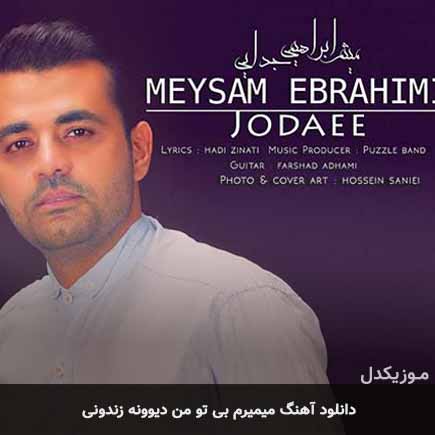 دانلود اهنگ میمیرم بی تو من دیوونه زندونی میثم ابراهیمی