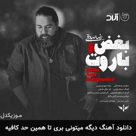 دانلود اهنگ دیگه میتونی بری تا همین حد کافیه رضا صادقی