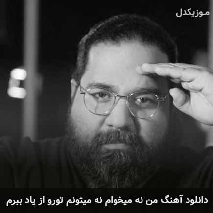 دانلود اهنگ من نه میخوام نه میتونم تورو از یاد ببرم رضا صادقی