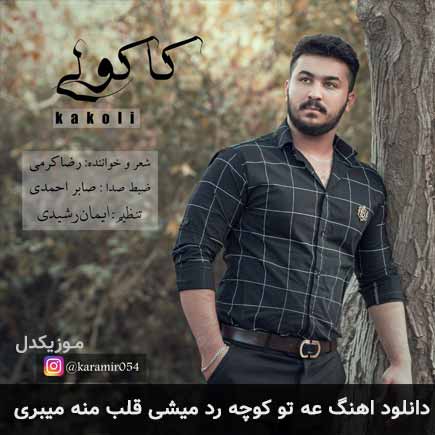 دانلود اهنگ از تو کوچه رد میشی قلب منه میبری رضا کرمی تارا