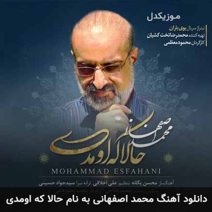 دانلود آهنگ محمد اصفهانی حالا که اومدی