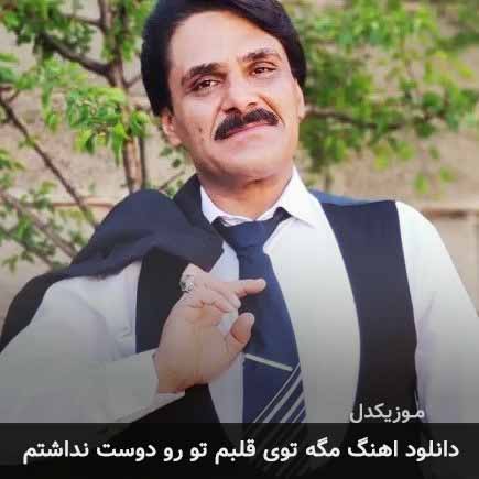 آهنگ مگه توی قلبم تو رو دوست نداشتم از سجاد رزمجو