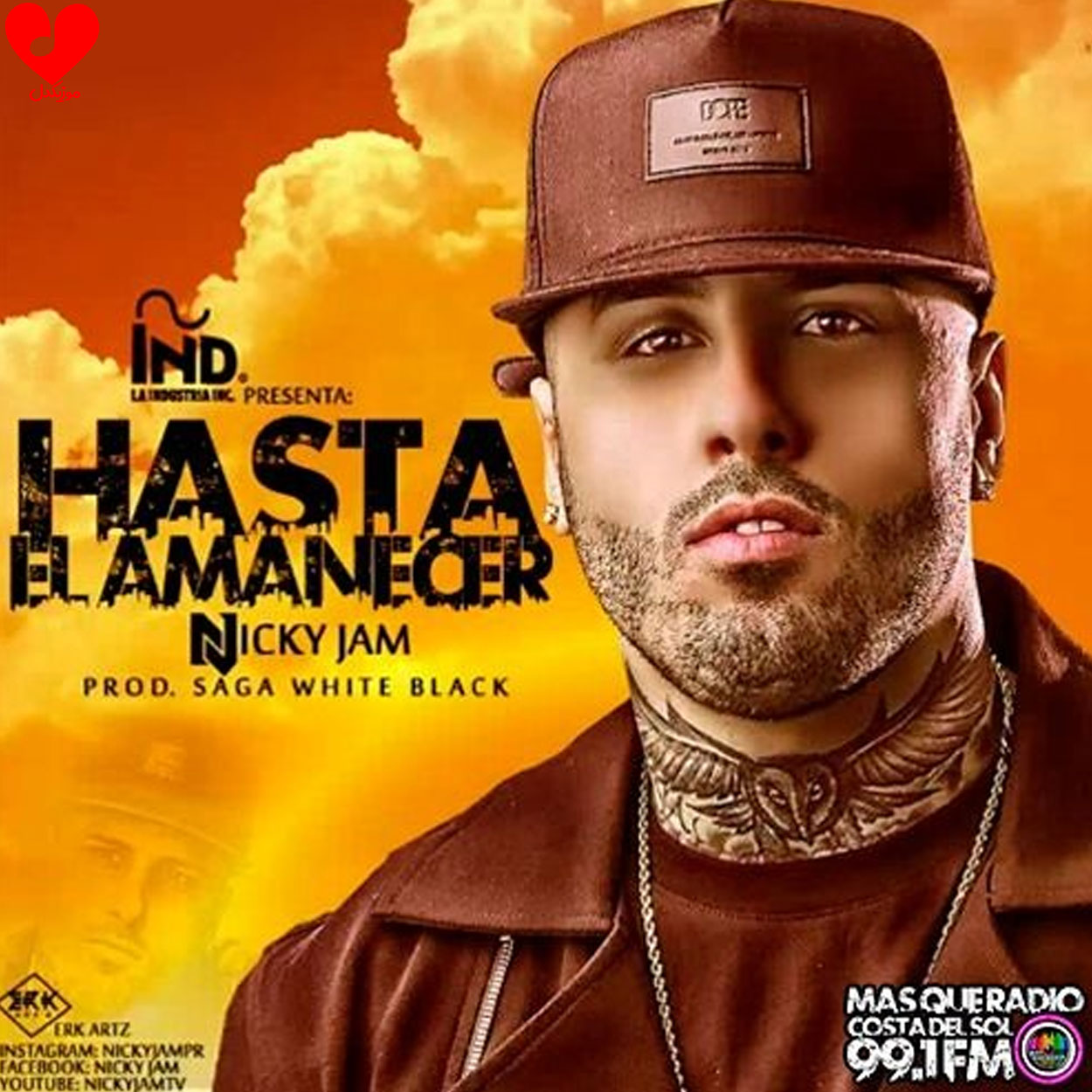 دانلود آهنگ Hasta el Amanecer از Nicky Jam با ترجمه فارسی و ریمیکس